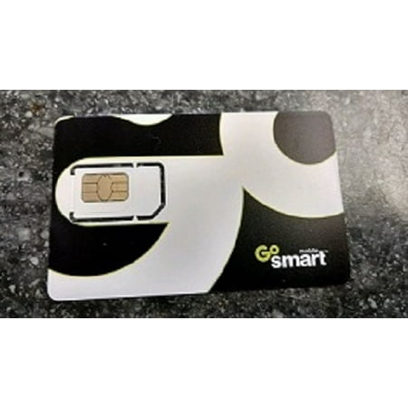Go Smart Dual Loaded Sim card (Best Pay As Go Sim)