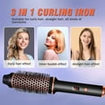 Dealovy 1.5 Inch Curling Iron Brush Volumizing Brush Heated Round Brush