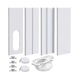 thumbnail image 1 of Universal AC Window Vent for Hose 5.1inch - Portable Air Conditioner Window Kit with 2 in 1 Coupler, 1 of 5