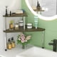 thumbnail image 2 of Organizador de mostrador de baño, estante de esquina, 2 niveles, Weenson, 2 of 7