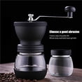 thumbnail image 3 of Advancent Molinillo de café manual con ajuste ajustable Molino de café manual con tarro sellado Juegos de servir café y té Advancent HA013873-00, 3 of 6