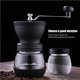 thumbnail image 3 of Advancent Molinillo de café manual con ajuste ajustable Molino de café manual con tarro sellado Juegos de servir café y té Advancent HA013873-00, 3 of 6