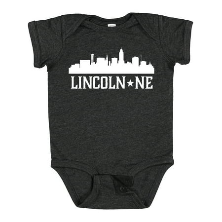 

Inktastic Lincoln Nebraska Skyline NE Cities Gift Baby Boy or Baby Girl Bodysuit
