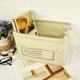 thumbnail image 4 of 1 cesta plegable de lino para guardar juguetes para niños (beige), 4 of 7