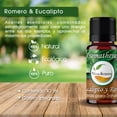 thumbnail image 2 of Aceite Esencial de Romero y Eucalipto - Aromaterapia 10 ML Vida Scents aceite_esencial_Romero_Eucalipto_10, 2 of 5