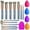 Blue, variant on TEATTY 14 Pcs Make Up Brushes Set, Professional Cosmetic Brushes with 4 Blender Sponge & 1 Pcs Silicone Face Mask Brush