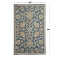 thumbnail image 2 of DecMode Living room Rectangle Floral Traditional Area Rug, Rust, 5' x 8', 1 - Piece, 2 of 7