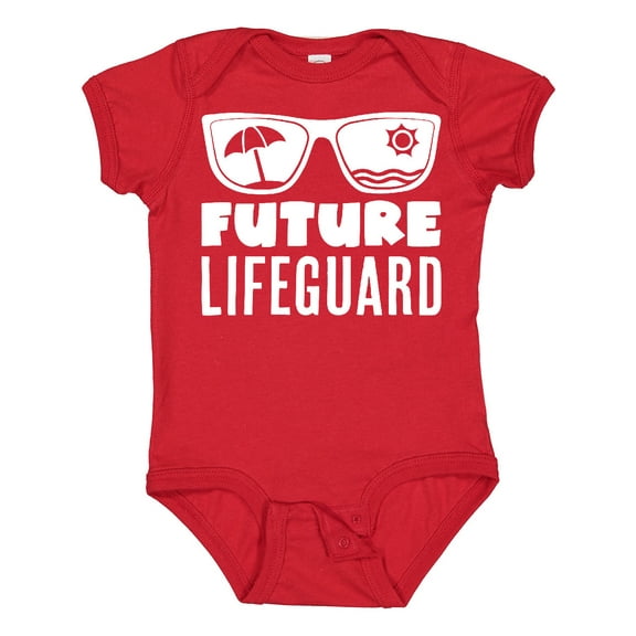 Inktastic Future Lifeguard Sunglasses Boys or Girls Baby Bodysuit