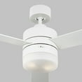 thumbnail image 2 of 3ERAR52AGPD-Visual Comfort Fan Collection-Monte Carlo Fans-Era-3 Blade Ceiling Fan with Light Kit In Modern Style-15 Inch Tall and 52 Inch Wide-Aged, 2 of 7