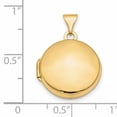 thumbnail image 2 of Beautiful 14k Polished Domed 16mm Round Locket, 2 of 2