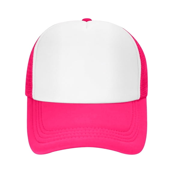 Womens Hat Stylish Two Tone Baseball Cap for Everyday Casual Wear Adjustable Snapback Design Comfortable Mesh Hat Versatile All Season Accessory