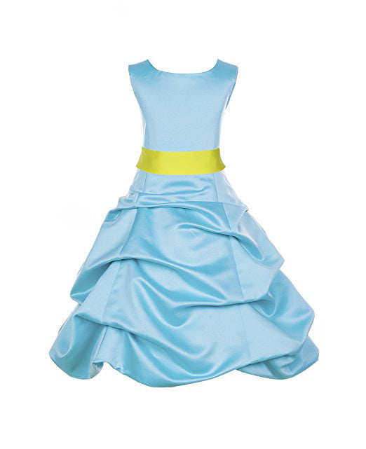 spa blue bridesmaid dresses