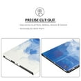 thumbnail image 6 of Marble Pattern Case for Apple iPad 4 & iPad 3 & iPad 2 (9.7 Inch) Tablet - TECH CIRCLE Slim Thin Lightweight Case with (Adjustable Stand) Protective Flip Folio Cute Cover (Blue White), 6 of 8