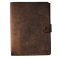 thumbnail image 1 of Diario cuero recargable | Cubierta premium cuaderno A5 con rayas | 200 páginas escritura forradas | Ranura tarjetas | Diarios cuero hombres mujeres, regalo diario viaje, planificador genial, 1 of 3