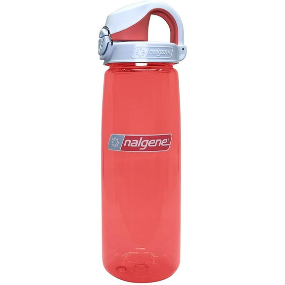 Nalgene Sustain 24 oz. Tritan On the Fly Water Bottle - Coral/Frost/Coral
