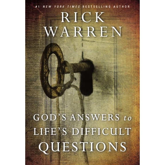 Pre-Owned God's Answers to Life's Difficult Questions: Principles for Successful Living (Hardcover) 0310340756 9780310340751