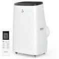 thumbnail image 4 of Black 14000Btu Portable Air Conditioner with Remote Control,Quiet AC Unit with Cool, Dehumidifier & Fan Mode Room Cooling Up to 700 sq ft,24 Hour Timer, Window Installation Kit for Home, 4 of 6