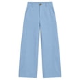 thumbnail image 6 of Lcvrioyc Wide Leg Pants for Women High Waisted Loose Pants Business Work Trousers with Pockets Fall Outfits(Blue,XX-Large), 6 of 7
