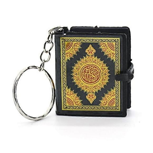 Mini Ark Quran Keychain Nice Book Real Paper Can Read Arabic the Koran Keychain