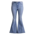 thumbnail image 5 of Sofia by Sofia Vergara Women's and Women's Plus Melisa Mega Flare High Rise Jeans, Sizes 0-28W, 5 of 5