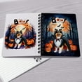 thumbnail image 4 of Happy Halloween Vampire Shetland Sheepdog BOO with Pumpkins Fun and Spooky Spiral Bound Journal Sheltie Dog Lover Gifts 5x7in Spiral Notebook - 00018, 4 of 5