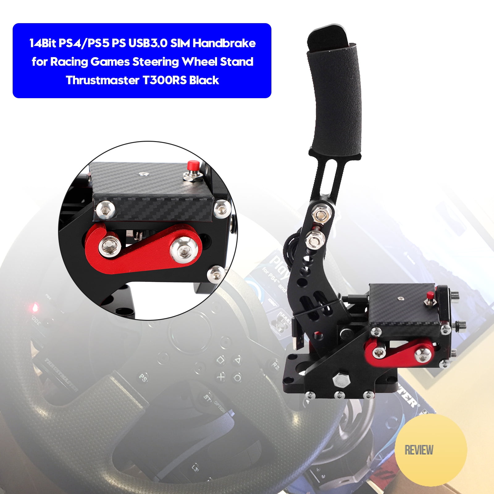 ＰＳ4 Thrustmaster T80 PS4 Officially Licensed Racing Wheel with