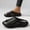 Black, variant on KIJBLAE Couples Matching Thick Sole Non Slip Slide Slippers, Soft Indoor Outdoor Beach Pool Shower Casual Sandals Khaki 36-37