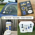 thumbnail image 4 of Alpha Epsilon Pi Standard Sticker Sheet Decal Laptop Water Bottle Car aepi (Full Sheet - Standard), 4 of 4