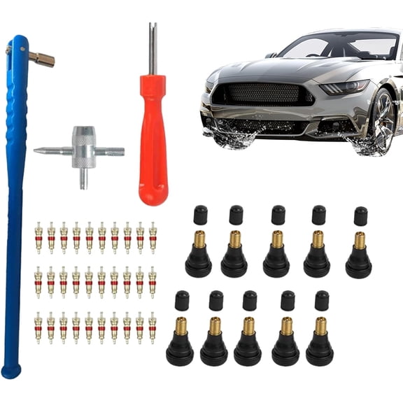 Valve Core Removal Tool, Wheel Core Replacement Kit for Car Truck SUV