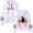 White, variant on Artemas Pocket free neutral fashion trend long sleeved hooded sweatshirt