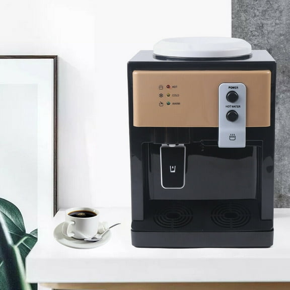 Wuzstar Top Loading Electric Hot/Cold Water Dispenser Cooler Countertop Water Cooler 5 Gallon for Home Office Use