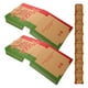 thumbnail image 2 of 20 cajas de pizza de cartón corrugado de 18 cm, vacías, de cartón kraft, para llevar, guardar recuerdos de fiesta, pizza, pasteles, galletas, embalaje reutilizable, 2 of 7