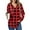 B-Red Black, variant on Fall Hoodies for Women Long Sleeve V Neck Hooded Sweatshirts Ladies Loose Casual Drawstring Pullover Tops