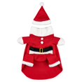 thumbnail image 1 of Methold Ropa navideña para mascotas de invierno frío engrosada, cálida, para mantener el disfraz de Papá Noel, ropa bonita de dibujos Ropa para mascotas METRO, 1 of 6