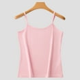 thumbnail image 2 of zbxnLI Camisole Tops for Women Adjustable Spaghetti Strap Tank Tops Plus Size Sleeveless Pajama Tanks, 2 of 5