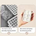 thumbnail image 4 of Bandeja para Cubitos de Hielo con Tapa, de Plástico Apto para Alimentos, para Refrigerador, Hermética y con Puerto de Inyección de Agua, Ideal para La Cocina o para Viajes., 4 of 6