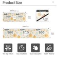 thumbnail image 3 of Yayeee Faucet Mat for Kitchen Sink 30" Diatomite Long Splash Guard Pad, Halloween Cute Pumpkins, 2 Pack, 3 of 7