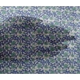 thumbnail image 4 of oneOone Viscose Chiffon Fabric Leaves & Floral Block Print Fabric BTY 42 Inch Wide, 4 of 5