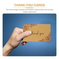 thumbnail image 3 of 10Pcs Kraft Thank You Card Vintage Memo Card Thank You Cards Multi-use Memo Cards, 3 of 8