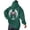 Dark Green, variant on Men's Streetwear Goth Hoodies Grunge Punk Hooded Sweatshirt Cross Graphic Pullover Tops with Pocket Khaki L