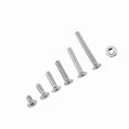 thumbnail image 4 of 250 Pieces M2 Hex Socket Screws with Hex Nuts, A2 Stainless Steel Flat Head Assortment Kit, 4 of 5
