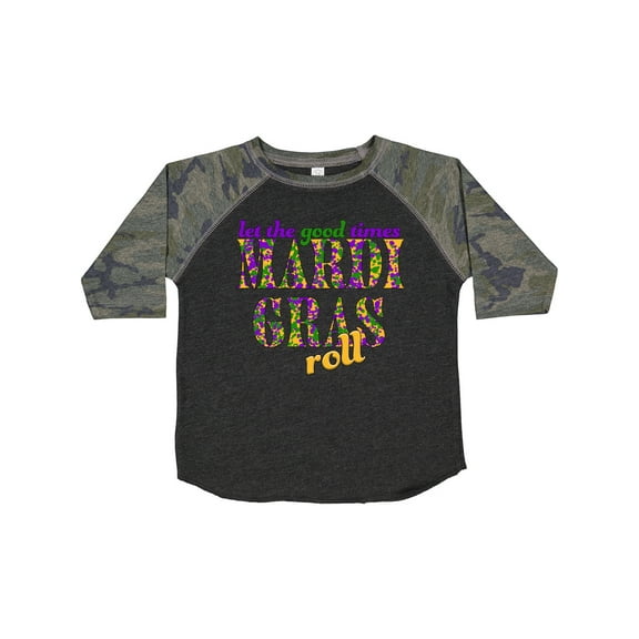 Inktastic Mardi Gras Let the Good Times Roll Boys or Girls Toddler T-Shirt