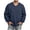 Navy Sewatshirt, variant on LONKITO Sweatshirts for Men V-neck Pullover Sweatshirts Long Sleeve Ribbed Hem Loose Tops for Fall Winter Clothes