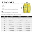 thumbnail image 5 of Lsque Bright Lemons Mens Sleep Pajama Shorts,Short Pajama Pants, Cotton Ultra-Soft Knit-X-Large, 5 of 9