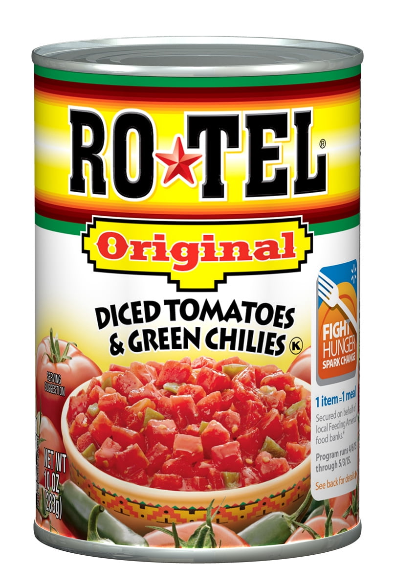 RO*TEL Original Diced Tomatoes & Green Chilies 10 Ounce