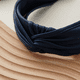 thumbnail image 3 of Diademas para mujer, antideslizantes, a la moda, hechas con tela antideslizante única, diadema anudada de cuero de larga duración, 3 of 5