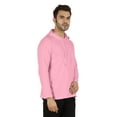 thumbnail image 3 of Inkmeso Solid Winter Hooded Sweatshirt For Mens Long Sleeve Drawstring Pullover Hoodie, 3 of 7