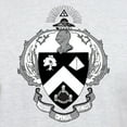 thumbnail image 3 of CafePress - Triangle Black And White Coat Of Arms T Shirt - Men's Classic Graphic T-Shirt, 3 of 4