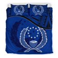 thumbnail image 1 of Juego de Funda Nórdica Pohnpei - Bandera de Pohnpei Azul Oscuro, 1 of 6