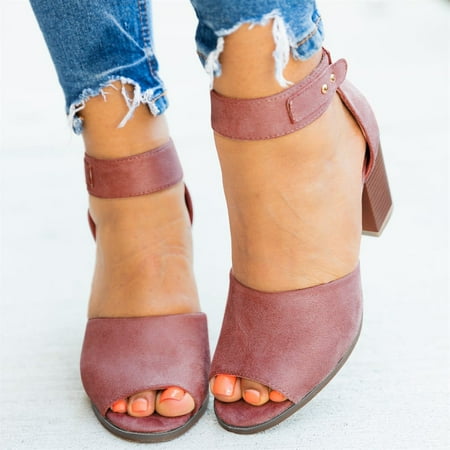 

Women s Ladies Fashion Casual Solid Open Toe Platforms Sandals Beach Shoes Black 6.32828